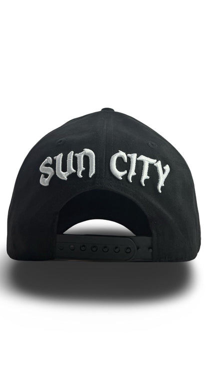 SUN CITY BLACK SUEDE